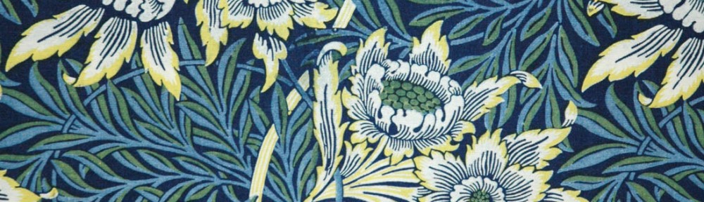 T 6652#1 Dekorstoff “Tulip & Willow”
London, um 1873
Entw. William Morris
Ausf. Morris & Co.
Baumwolle
T 6652, Ankauf bei Morris & Cie London 1907.