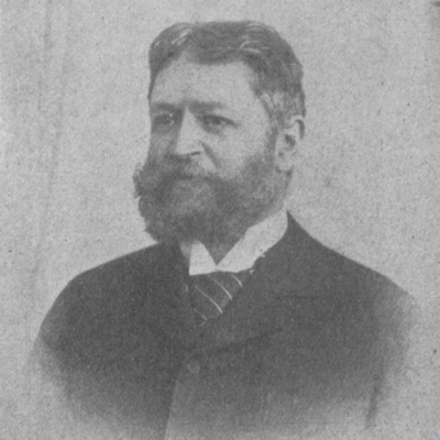 Der ungarisch-österreichische Schriftsteller und Journalist Ludwig Hevesi (Pseudonym, eigentlich Lajos Lövy, 1843–1910), 1903