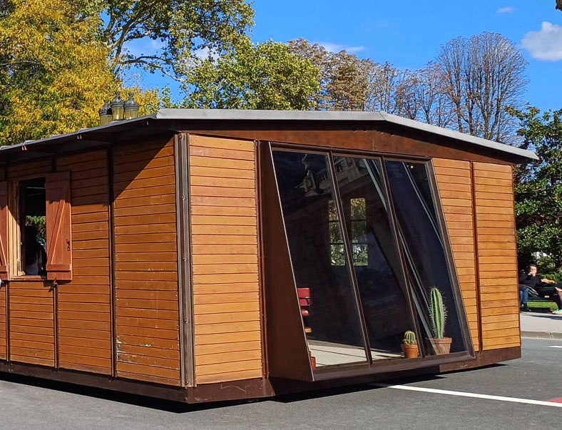 Jean Prouvé, 6 x 9 Demountable House, 1944 © Bärbel Vischer