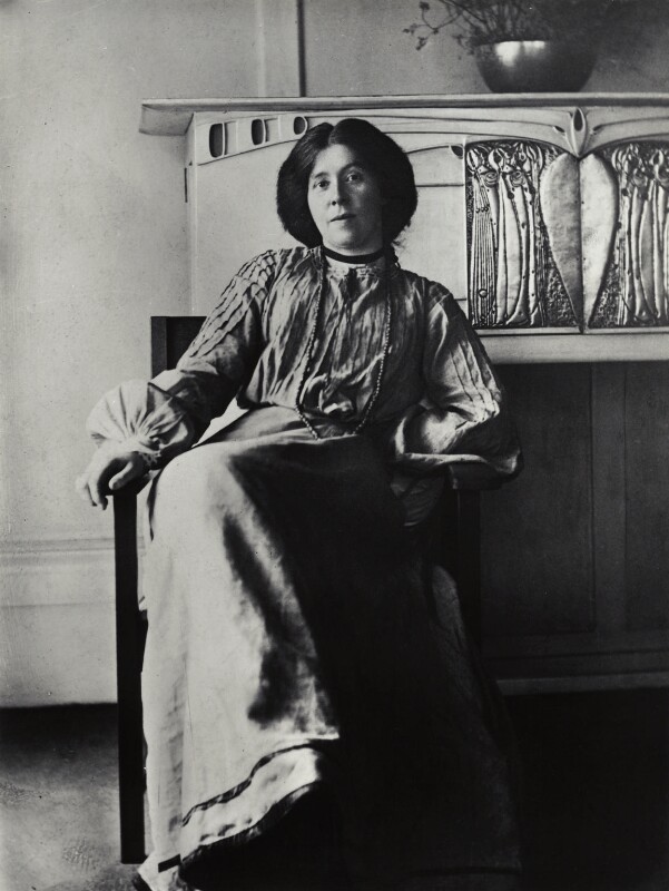 Die Künstlerin Margaret MacDonald Mackintosh (1864–1933), 1895 