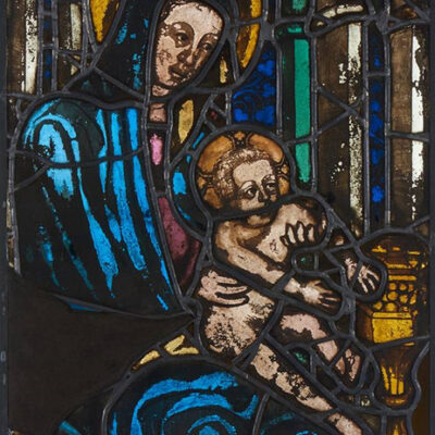Maria mit dem Jesuskind aus der Anbetung der Heiligen Drei Könige, aus der Bartholomäus Kapelle von St. Stephan, um 1370-80 © MAK/Georg Mayer