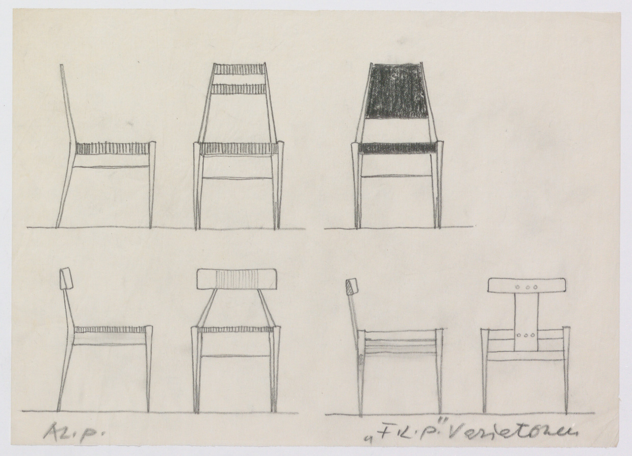 Variante des F.L.P. Sessels, 1953−1958 © MAK