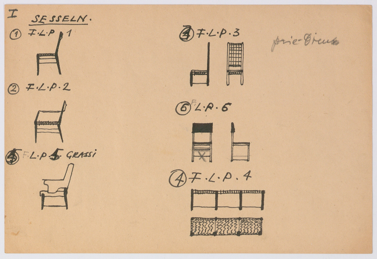 Variante des F.L.P. Sessels, 1953−1958 © MAK