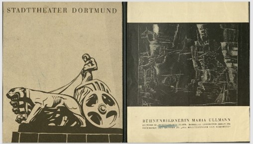 Diverse Zeitungsausschnitte, Publikationen, Dokumentationsmaterial und Arbeiten aus dem Nachlass von My Ullmann, 1925-1970© Privatbesitz
