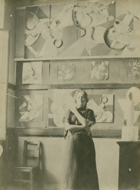 My Ullmann in der Schulausstellung 1924© Universität für angewandte Kunst Wien, Kunstsammlung und Archiv