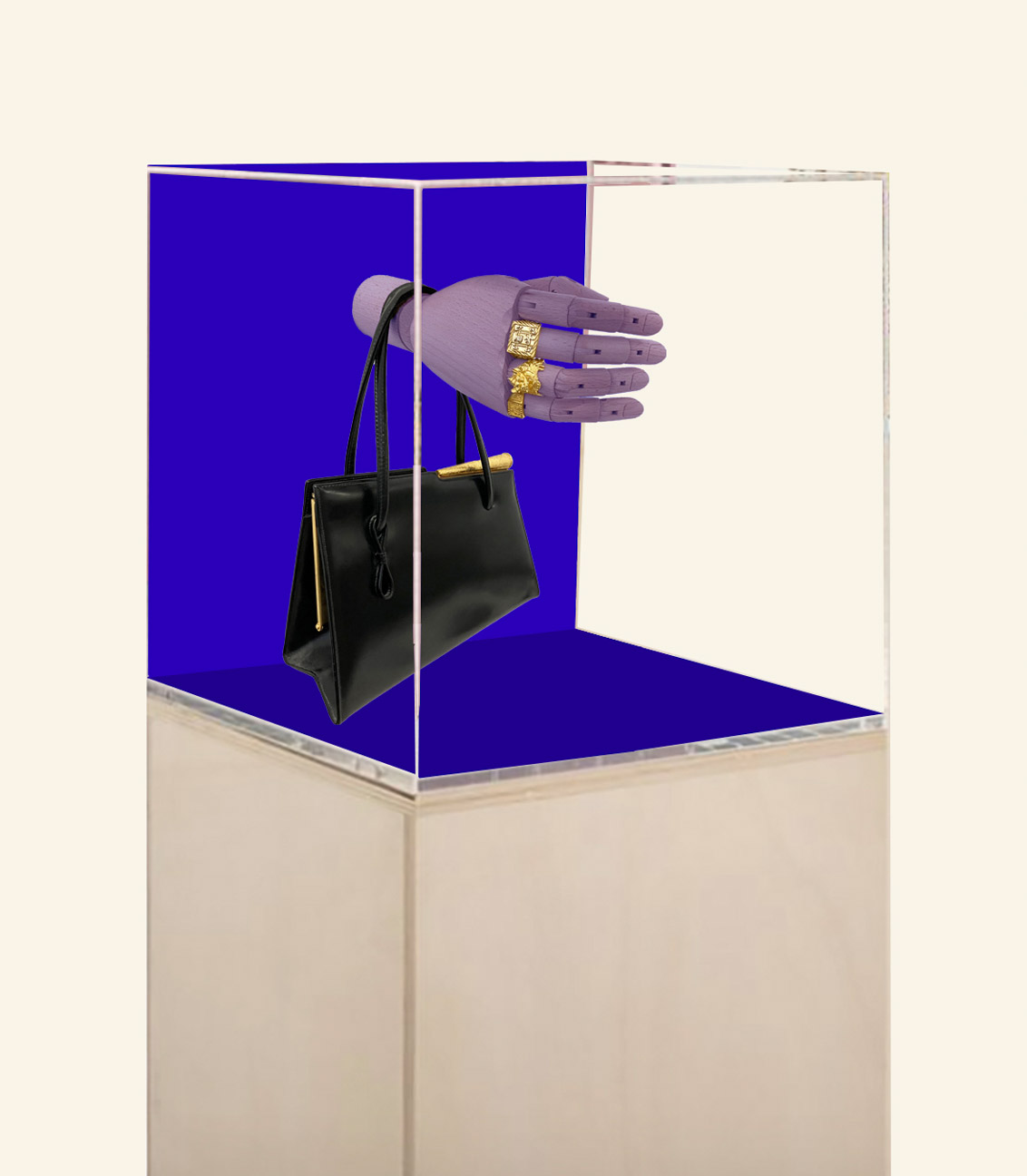 Visualisierung Vitrinenentwurf