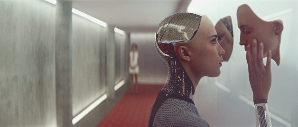 Alex Garland, Ex Machina Object from Hello, Robot. Design between Human and Machine Filmstill